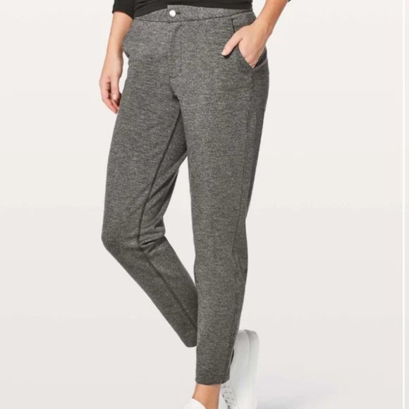 Lululemon City Trek Trouser II - Heathered Grey - Picture 1 of 8